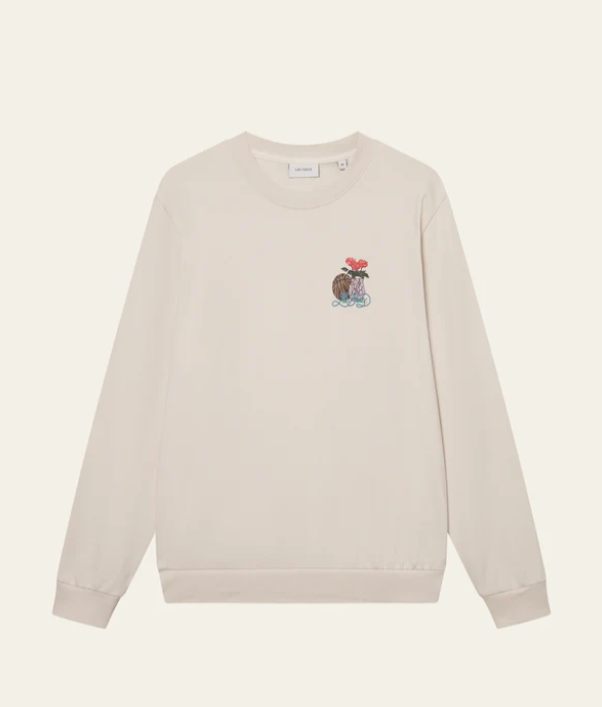 Sudadera Cole Table ajuste holgado marfíl